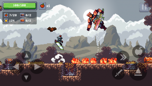 اسکرین شات بازی Apple Knight 2: Fun Platformer 5