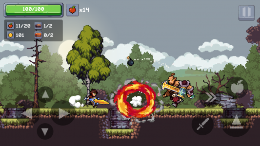 اسکرین شات بازی Apple Knight 2: Fun Platformer 8