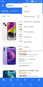 اسکرین شات 2 برنامه Shoppers Search - Shopping app