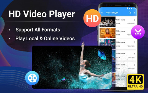 اسکرین شات برنامه نرم افزار پخش ویدئو - HD فرمت 1