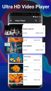 اسکرین شات برنامه Video Player - Full HD Format 5