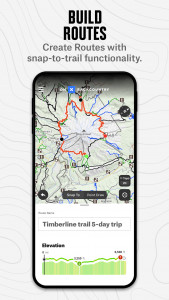 اسکرین شات برنامه onX Backcountry Snow/Trail GPS 5