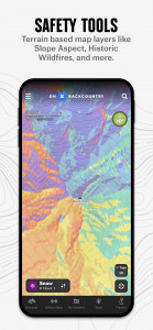 اسکرین شات برنامه onX Backcountry Snow/Trail GPS 8