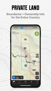 اسکرین شات برنامه onX Backcountry Snow/Trail GPS 3