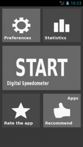 اسکرین شات برنامه GPS HUD Speedometer 5