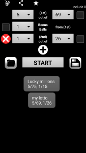 اسکرین شات برنامه Lotto Draw Machine 4