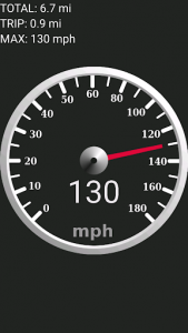 اسکرین شات برنامه GPS Speedometer Free 2