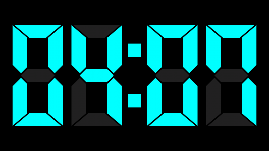 اسکرین شات برنامه Digital Table Clock 2 1