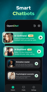 اسکرین شات برنامه Open Chat - AI bot app 3