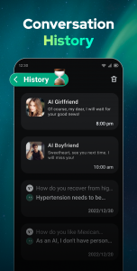 اسکرین شات برنامه Open Chat - AI bot app 8