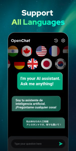 اسکرین شات برنامه Open Chat - AI bot app 7