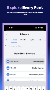 اسکرین شات 3 برنامه فونتا | فونت استوری (فونتگرام)