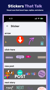 اسکرین شات 5 برنامه فونتا | فونت استوری (فونتگرام)