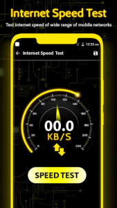 اسکرین شات برنامه Internet Speed Meter 1