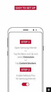 اسکرین شات برنامه ABP for Samsung Internet 2