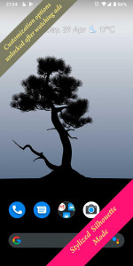 اسکرین شات برنامه Bonsai 3D Live Wallpaper 7