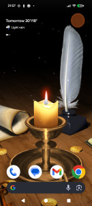 اسکرین شات 3 برنامه 3D Melting Candle