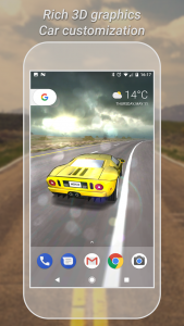 اسکرین شات برنامه 3D Car Live Wallpaper Lite 3