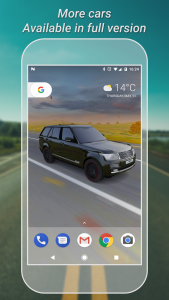 اسکرین شات برنامه 3D Car Live Wallpaper Lite 5