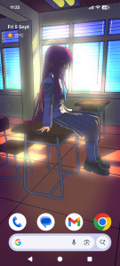 اسکرین شات 4 برنامه Anime School 3D