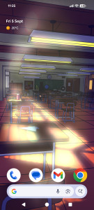 اسکرین شات 2 برنامه Anime School 3D