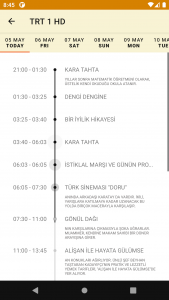 اسکرین شات برنامه Turkish TV Guide Radio Zodiac 6