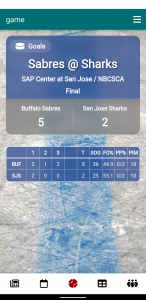 اسکرین شات 3 برنامه San Jose Hockey Sharks Edition