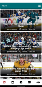 اسکرین شات 6 برنامه San Jose Hockey Sharks Edition
