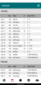 اسکرین شات 2 برنامه San Jose Hockey Sharks Edition
