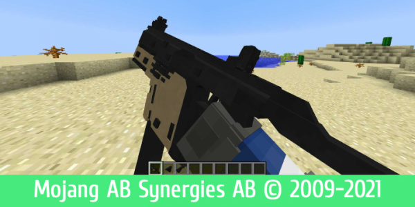 اسکرین شات 1 برنامه Weapon guns mod for Minecraft