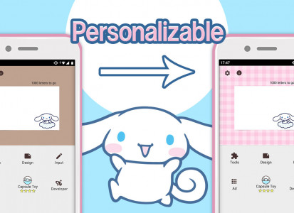 اسکرین شات برنامه Notepad Cinnamoroll 7