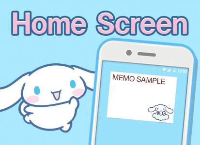 اسکرین شات برنامه Notepad Cinnamoroll 2