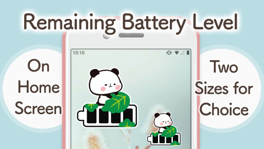 اسکرین شات برنامه Battery widget MochimochiPanda 1