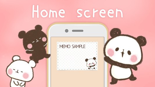 اسکرین شات 1 برنامه Note mini MOCHI MOCHI PANDA