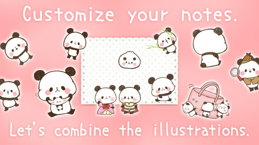 اسکرین شات 4 برنامه Note mini MOCHI MOCHI PANDA