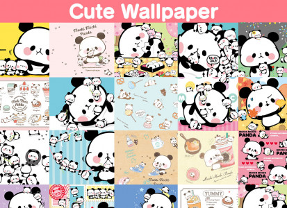 اسکرین شات برنامه Wallpaper MOCHI MOCHI PANDA 1