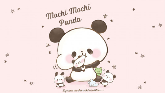 اسکرین شات 3 برنامه Wallpaper MOCHI MOCHI PANDA