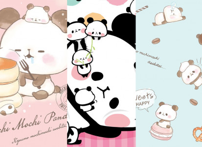 اسکرین شات 5 برنامه Wallpaper MOCHI MOCHI PANDA