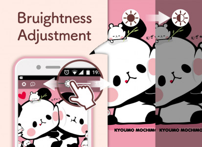 اسکرین شات 7 برنامه Wallpaper MOCHI MOCHI PANDA