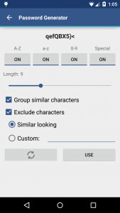 اسکرین شات 5 برنامه aWallet Password Manager