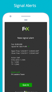 اسکرین شات برنامه Live Forex Signals - FX Leaders 3