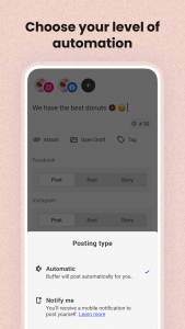 اسکرین شات 7 برنامه Buffer: Social Media Scheduler
