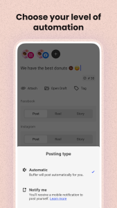اسکرین شات 7 برنامه Buffer: Social Media Scheduler