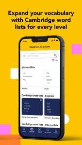 اسکرین شات برنامه Cambridge Dictionary +Plus 5