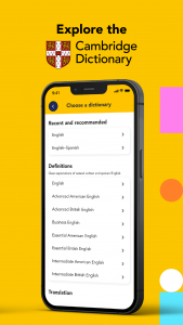 اسکرین شات برنامه Cambridge Dictionary +Plus 6