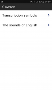 اسکرین شات برنامه English Pronouncing Dictionary 6