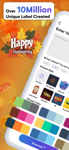 اسکرین شات 1 برنامه Label Maker Apps & Label Pics