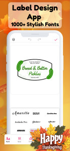 اسکرین شات 4 برنامه Label Maker Apps & Label Pics