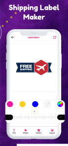 اسکرین شات 3 برنامه Label Maker Apps & Label Print