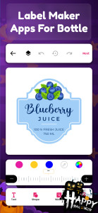 اسکرین شات 7 برنامه Label Maker Apps & Label Pics